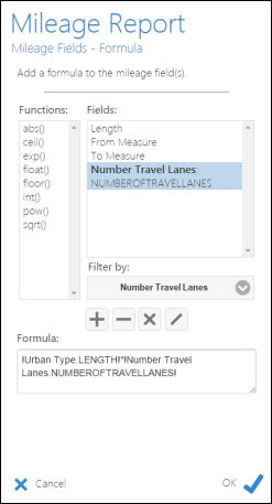 Using a formula for cross-tabulation of events